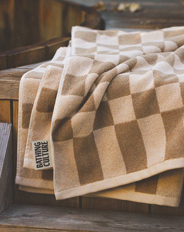 Bathhouse Check Organic Towel Set